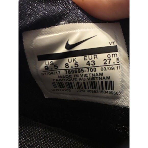 Nike Women’s Air Max Zero QS “Metallic Gold” University/Gold/Red Size 9.5 - Picture 9 of 9